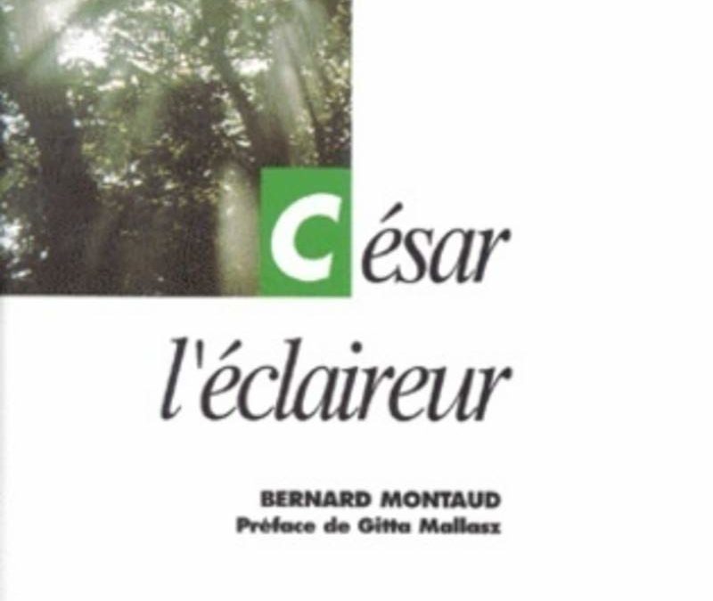 Cesar L'Eclaireur livre de Bernard Montaud